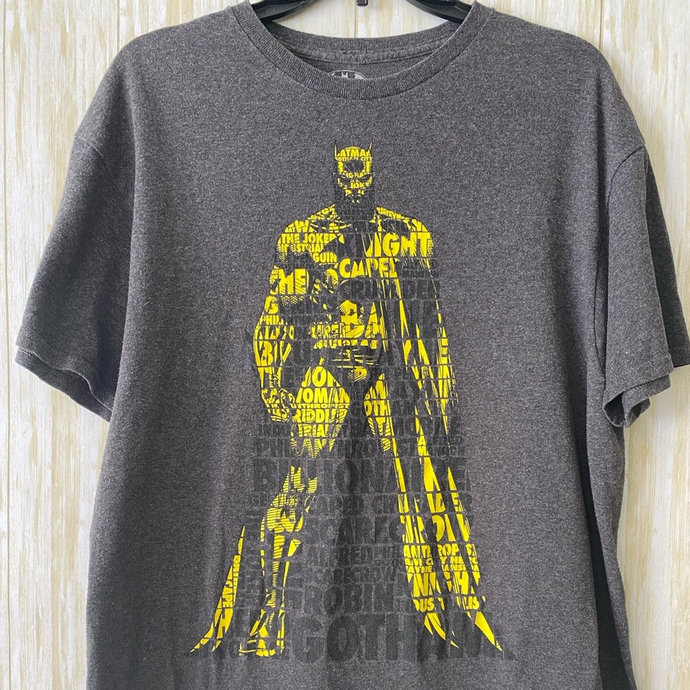 Batman Shirt Size Large Cotton